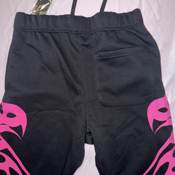 KDNK Sweatsuit Symm Style Black/Pink Men’s Size Medium - Picture 6 of 7